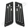 Saddlebag Latch Covers for Harley Touring Road King Street Glide (93-13)