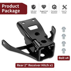 B16-F85H0-V0-00 Rear 2" Receiver Hitch for Yamaha Kodiak 450 700 Grizzly 700 (2016–2023)