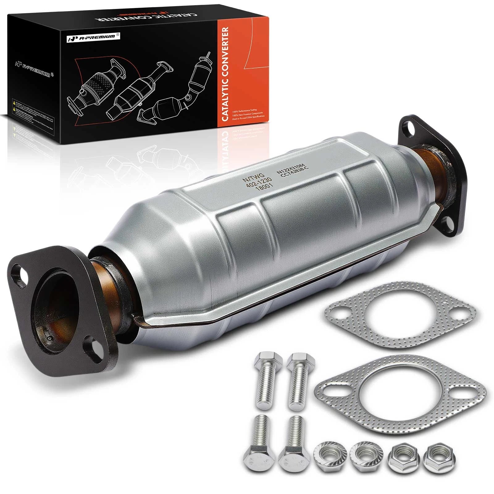 Rear Catalytic Converter for Hyundai Sonata, Kia Optima, Forte (2009–2015)