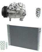 AC Compressor Kit with Condenser for BMW 535d xDrive (2014)