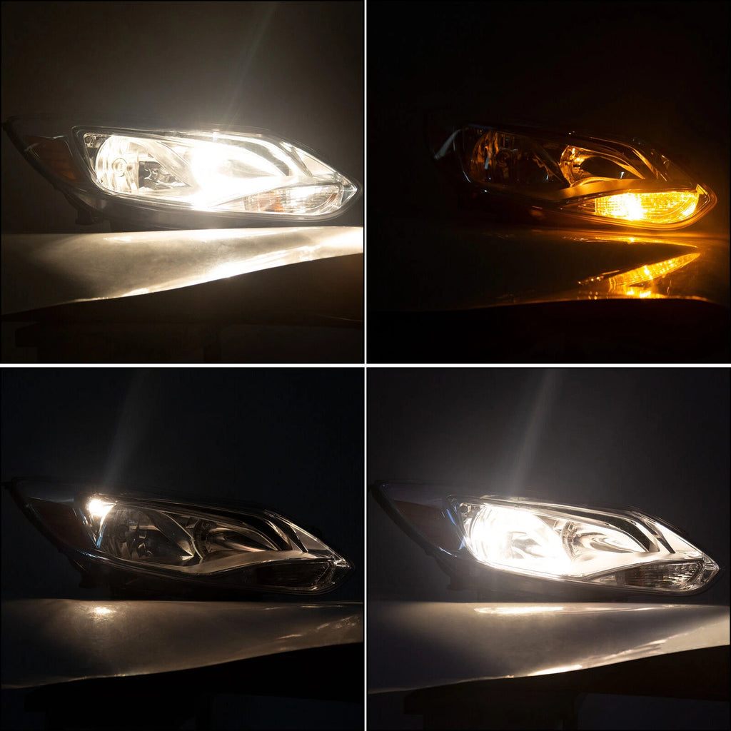 Set of 2 Headlights for Ford Focus (2012–2014)