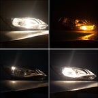 Set of 2 Headlights for Ford Focus (2012–2014)