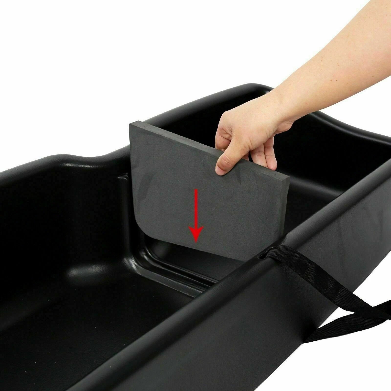 Under Seat Storage Box for Ford F-150 Super Crew Cab (2015–2025) 09281
