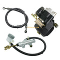Rear Brake Caliper Master Cylinder w/Hose for Yamaha Warrior 350 (1987–2004)