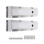 2pc Fabricated Aluminum Tall Valve Covers for Chevy Small Block 283 327 350