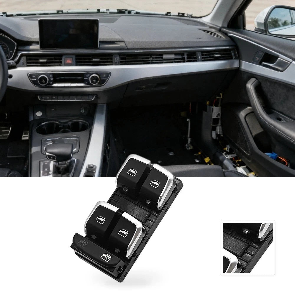 Power Window Switch for Audi A4 A5 VW Passat (2008–2016) 8K0959851F 8K0959851D