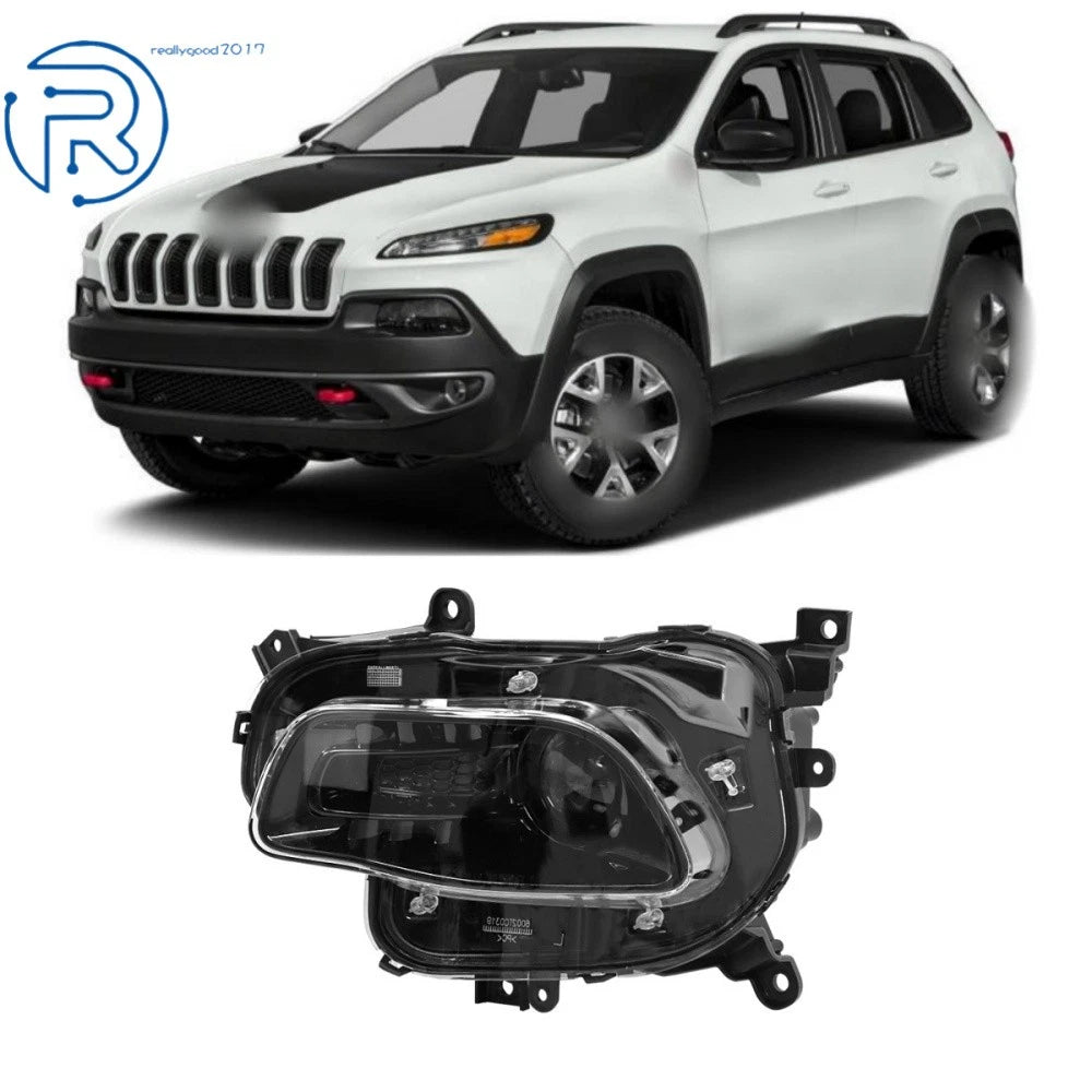 Left Side Headlamp for Jeep Cherokee (2014–2018) HID/Xenon Assembly
