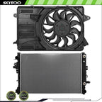 Radiator and Cooling Fan Kit for Chevrolet Malibu (2016–2018)