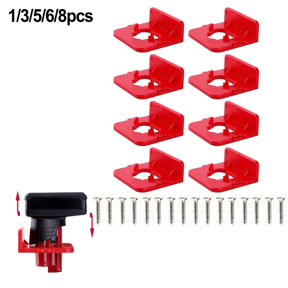 Tool Rack for 12V Batteries (ABS Wall Dock Holder)