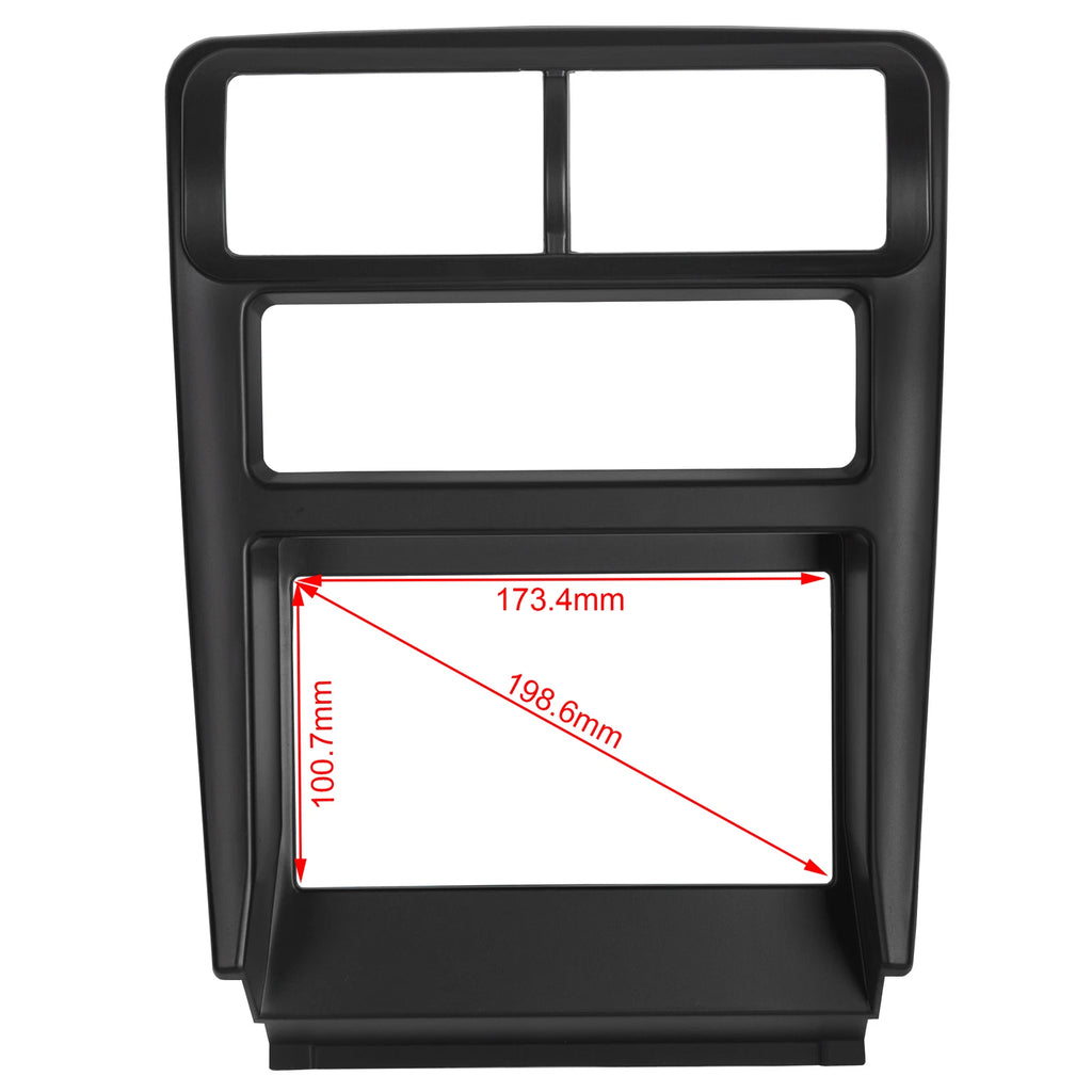 Double Din Car Radio Dash Bezel Kit for Ford Mustang (1994–2002) #95-5703B