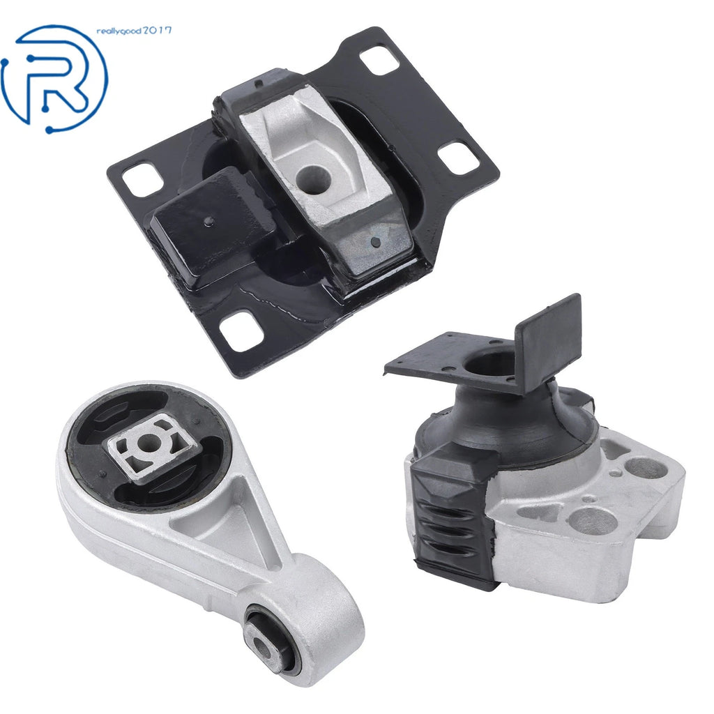 3X Engine Motor & Trans Mount Set for Ford Focus (2005–2007) L4 2.0L 2.3L