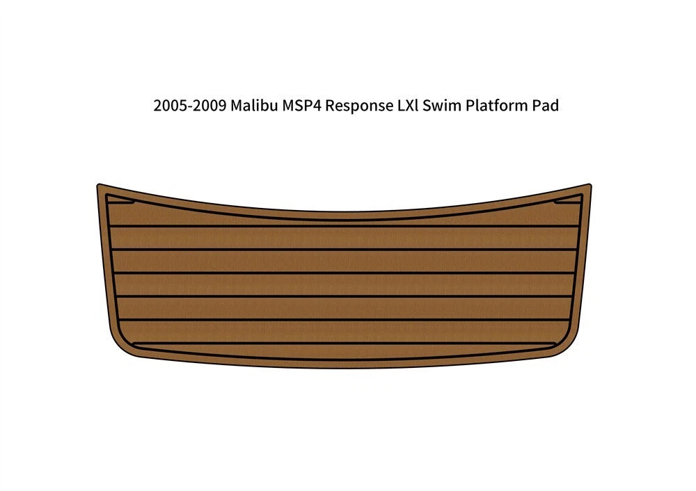 EVA Teak Flooring Mat for Malibu MSP4 Response LXl (2005–2009)