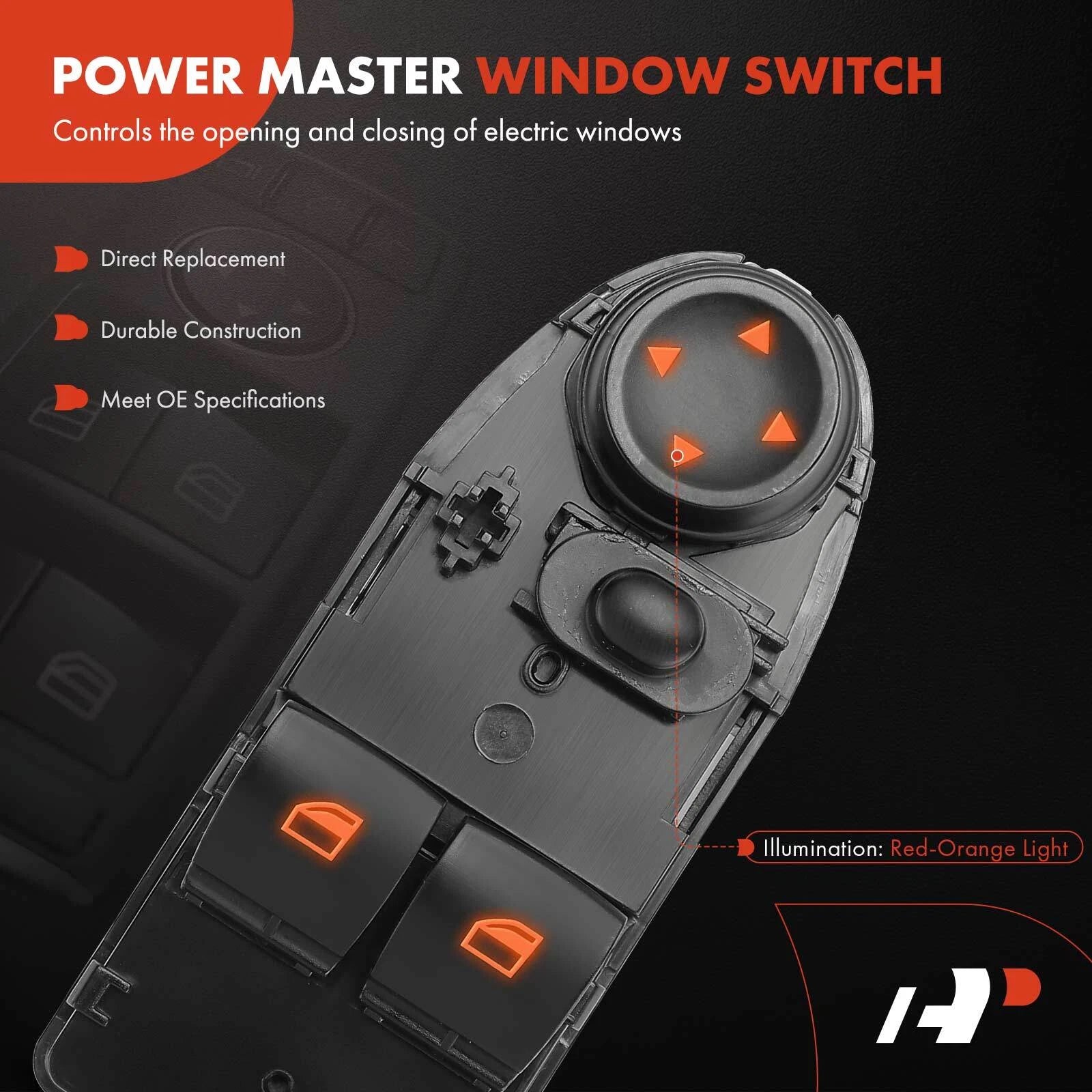 Power Window Switch for BMW 328i 328xi 335i 335xi M3 (2007–2013)