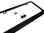 License Plate Frame for Ford F-150 (2015–2020) Premium Engraved Black