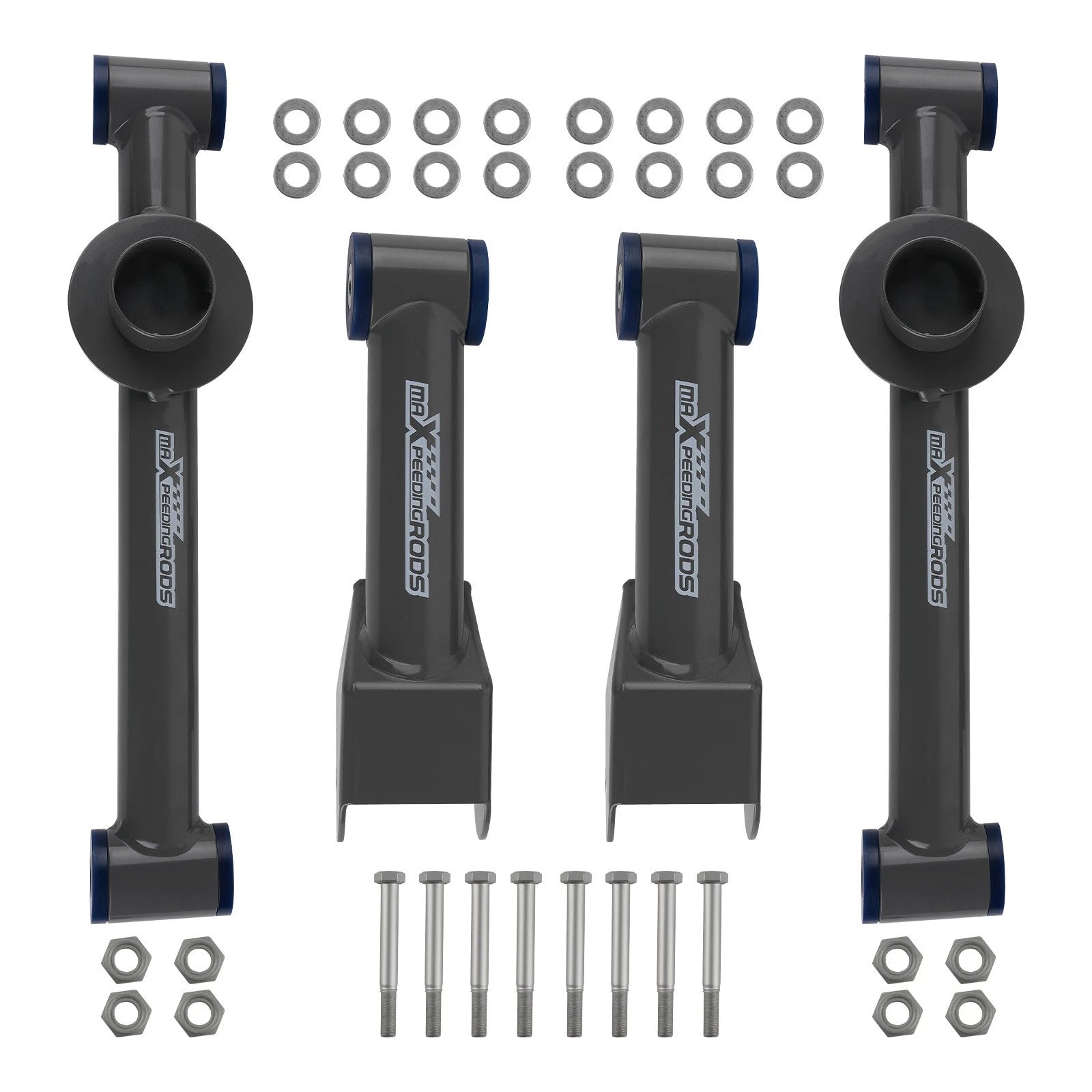 Rear Upper Lower Control Arms Kit for Ford Mustang GT LX (1979–2004)