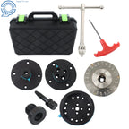 4 Inch Wood Lathe Chuck with 1x8 TPI & 3/4x16 Adapter (Set of 4)