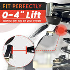 Set of 2 Front Upper Control Arms for Ford F150 2004–2022 0-4" Lift