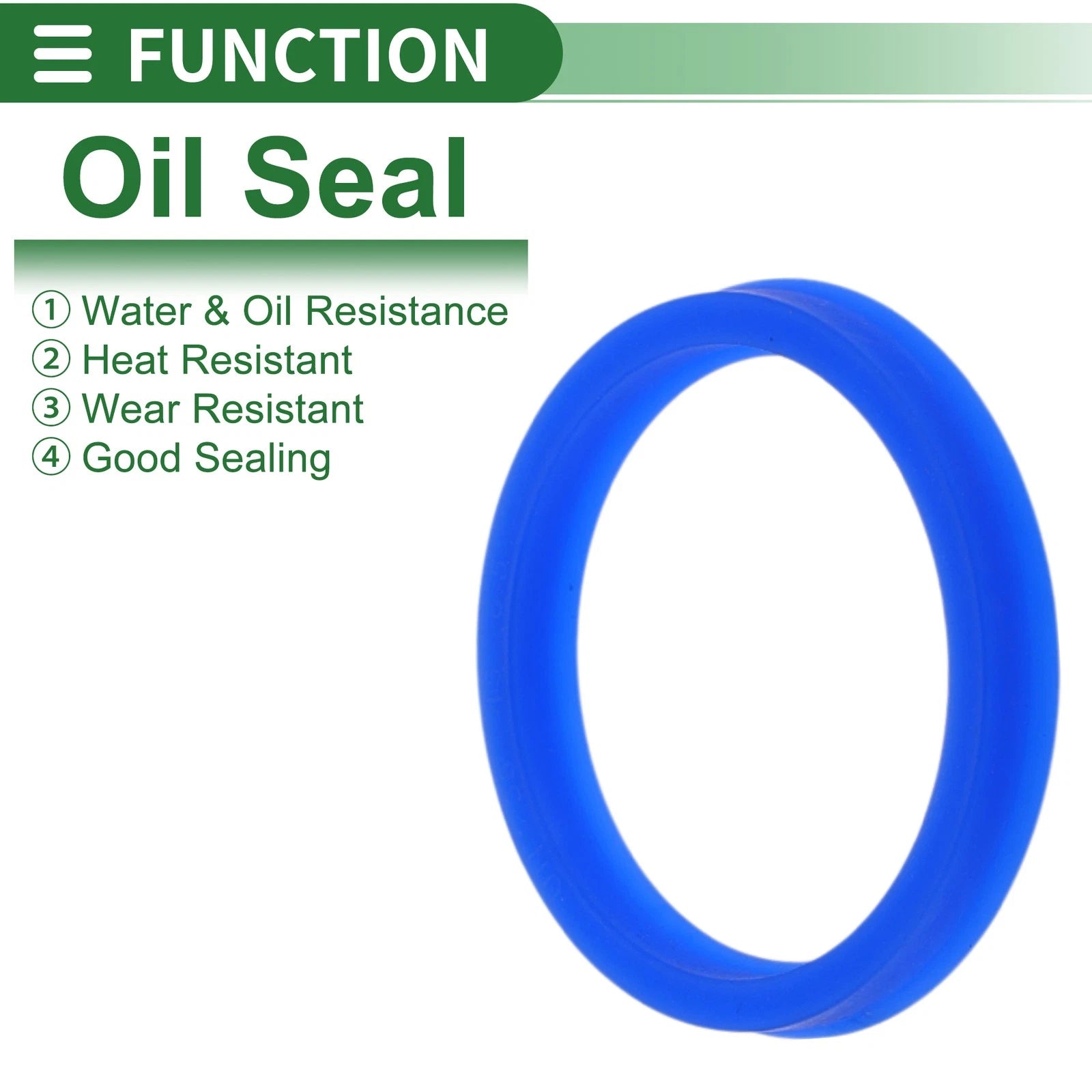 Set of 5 Oil Seal Rotary Shaft Seal 38x45x6.5mm High Pressure