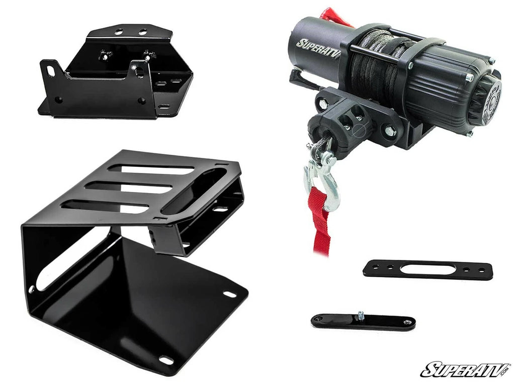 Front Bumper with 3500 lb Winch for Polaris RZR XP Turbo S (2018–2023)