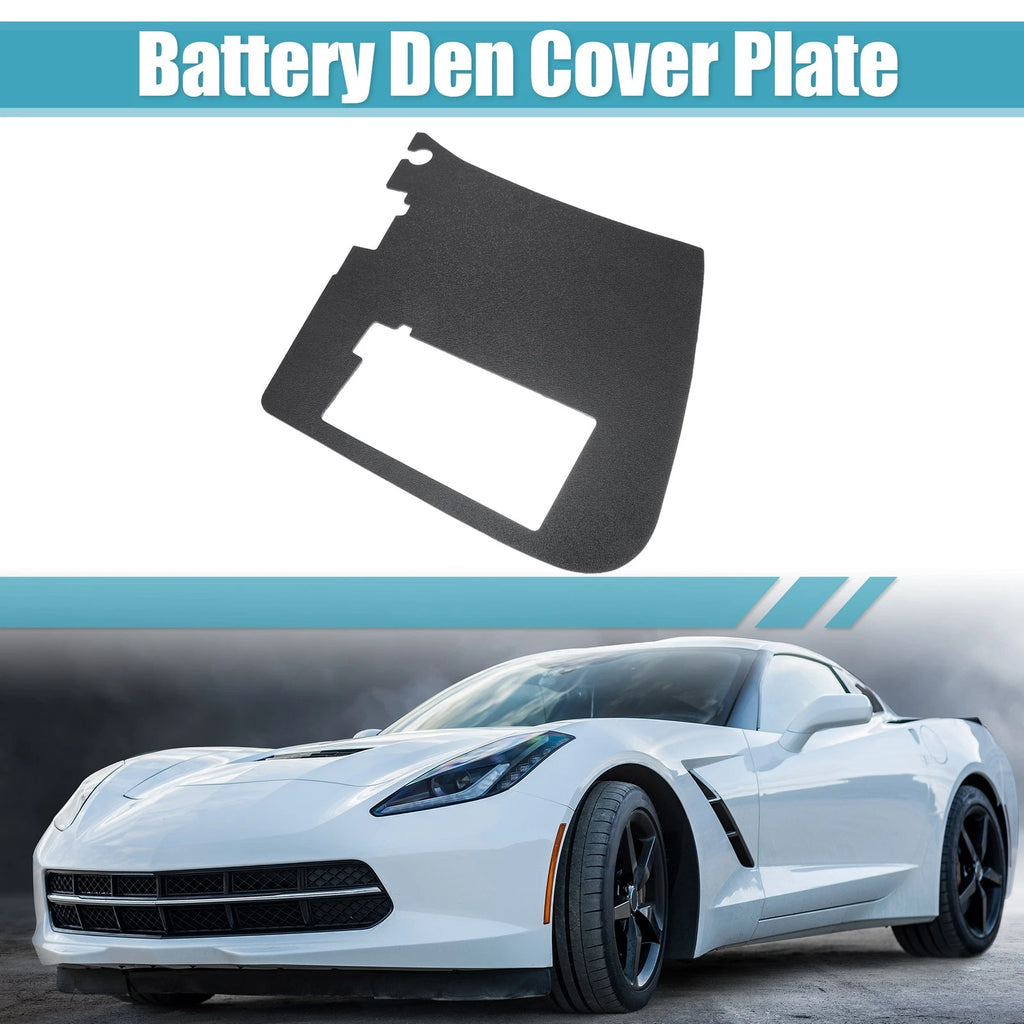 Car Battery Den Cover for Chevrolet Corvette (1997–2004) ABS Black