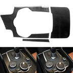 Carbon Fiber Console Trims 3 x for Alfa Romeo Giulia (2016–2024)