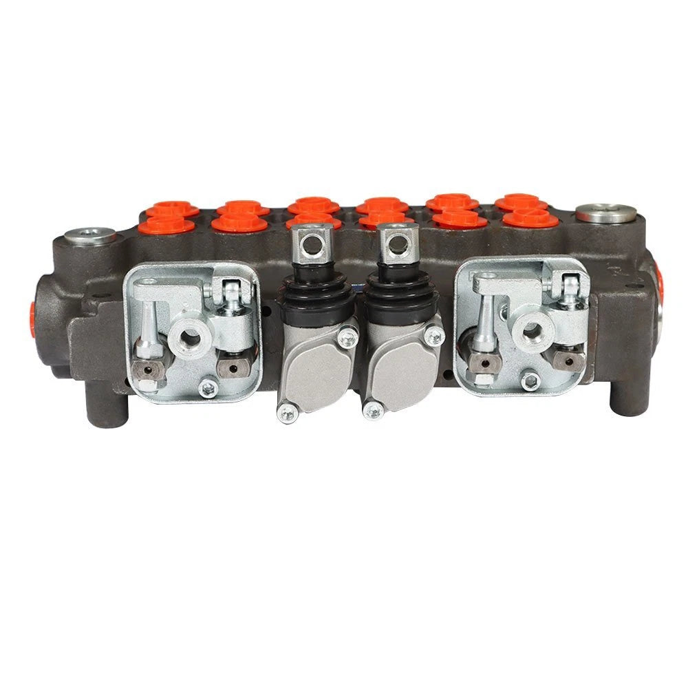 6 Spool Hydraulic Backhoe Directional Control Valve for Make Model
