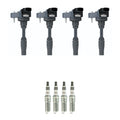 Set of 4 Ignition Coils & NGK Iridium Spark Plugs for Colorado Impala (2015–2020)