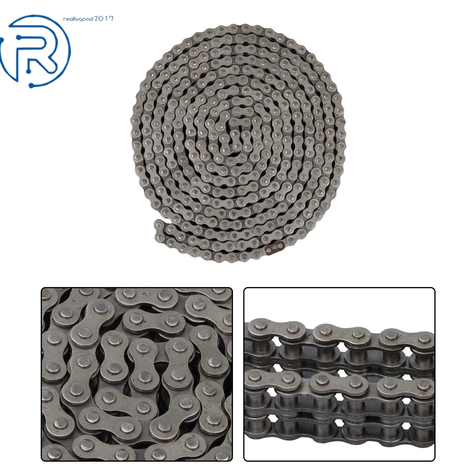 Double Strand Roller Chain for Various Applications (10 Feet)