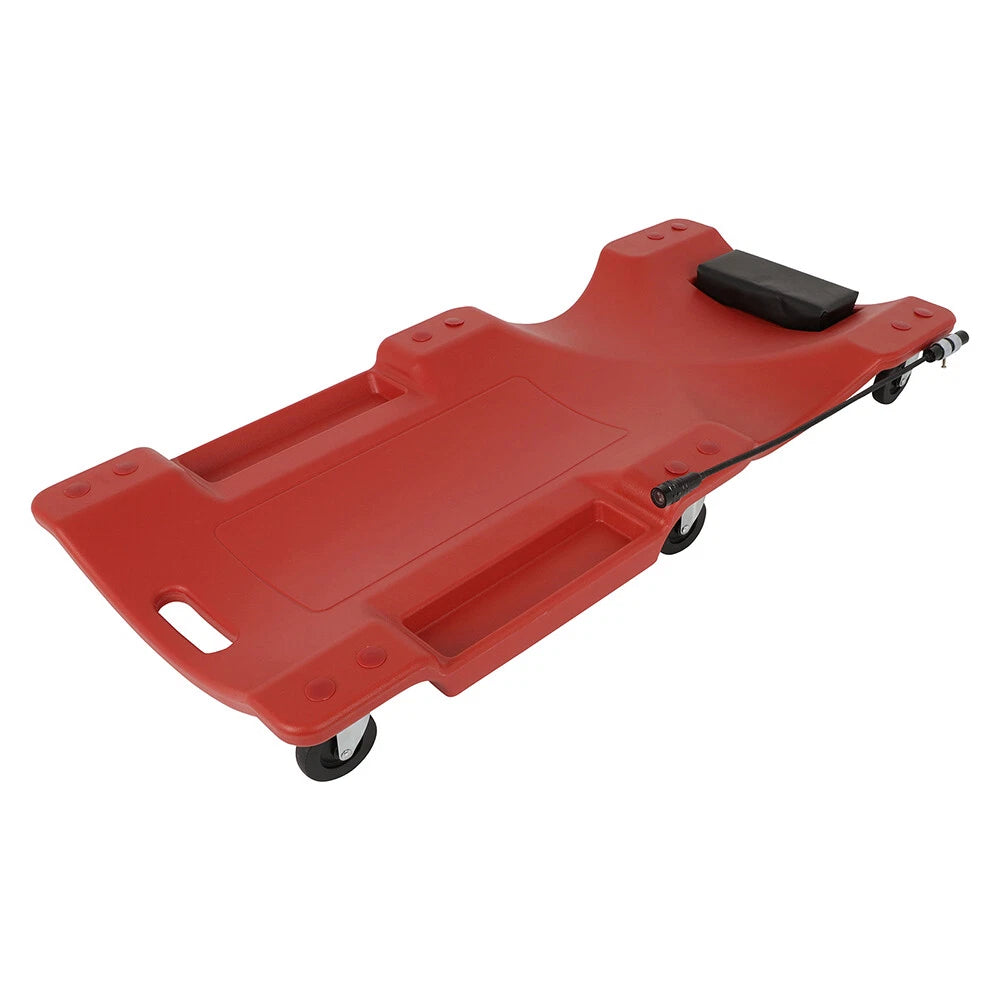 LED Mechanic Creeper for Car Shop (40" Capacity, 300 lbs)