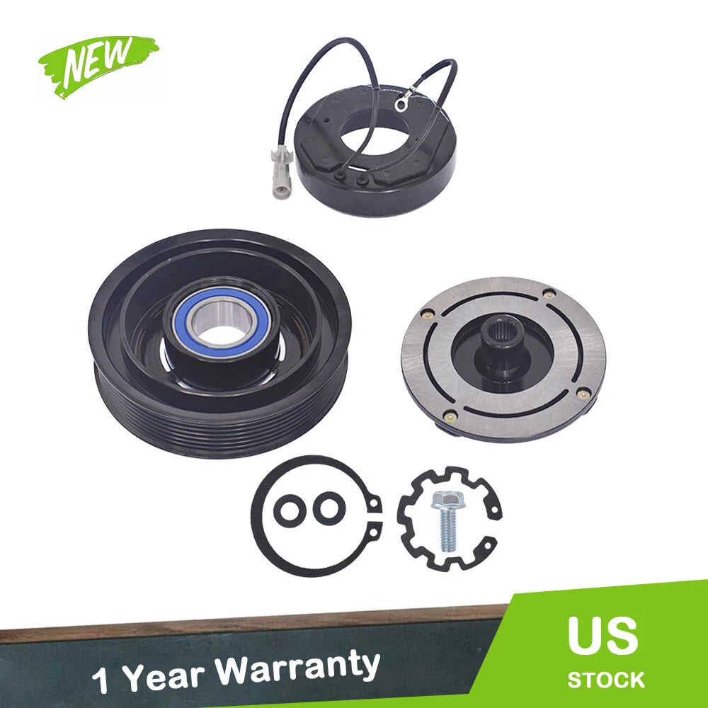 AC Compressor Clutch Kit Pulley Coil for Dodge Ram 1500 (2003–2008)