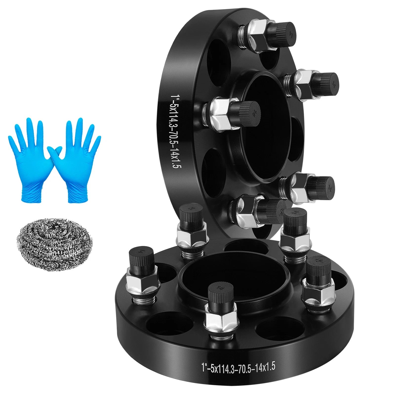 2X 1 Inch Wheel Spacers Hubcentric 14x1.5 for Lincoln Aviator (2020–2025)