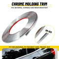 Chrome Trim Molding Strip for Car Door Window Bumper (16ft)