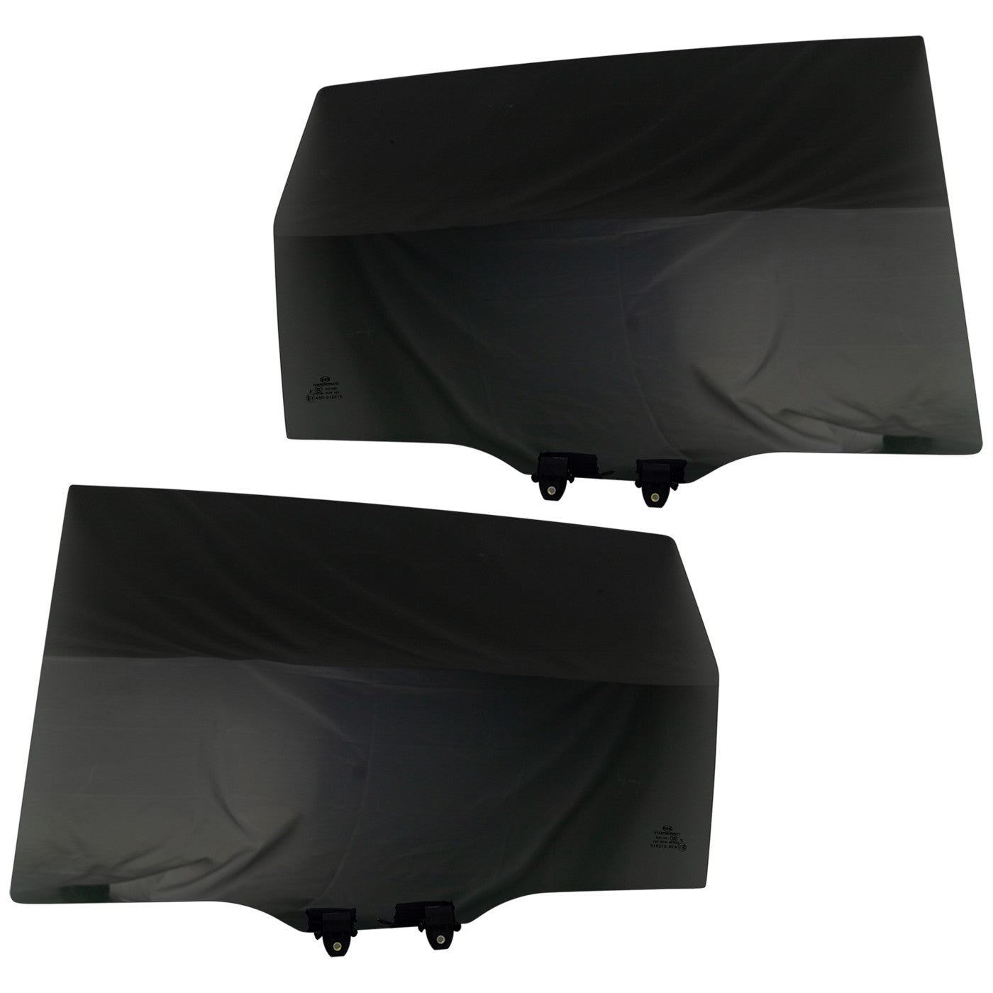 Set of 2 Rear Door Glasses for Honda CR-V