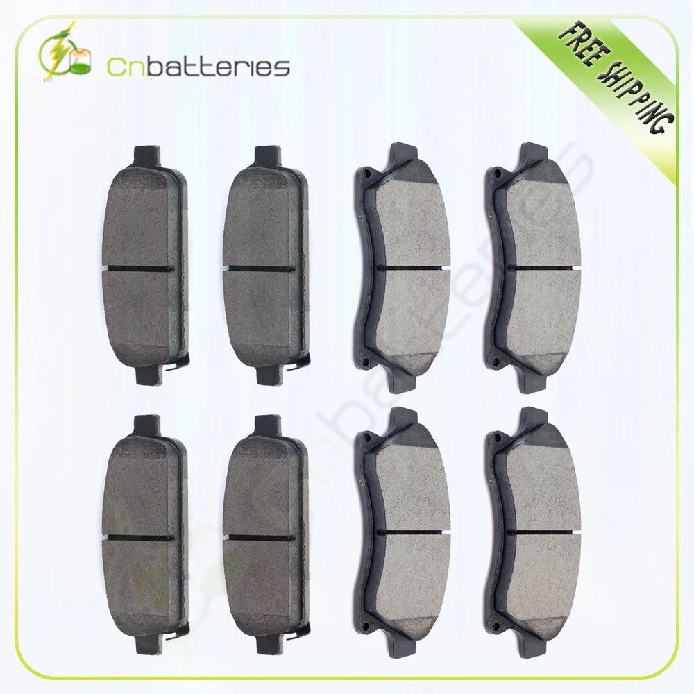 Front & Rear Ceramic Brake Pads for Chevrolet Sonic Cruze (2011–2018)