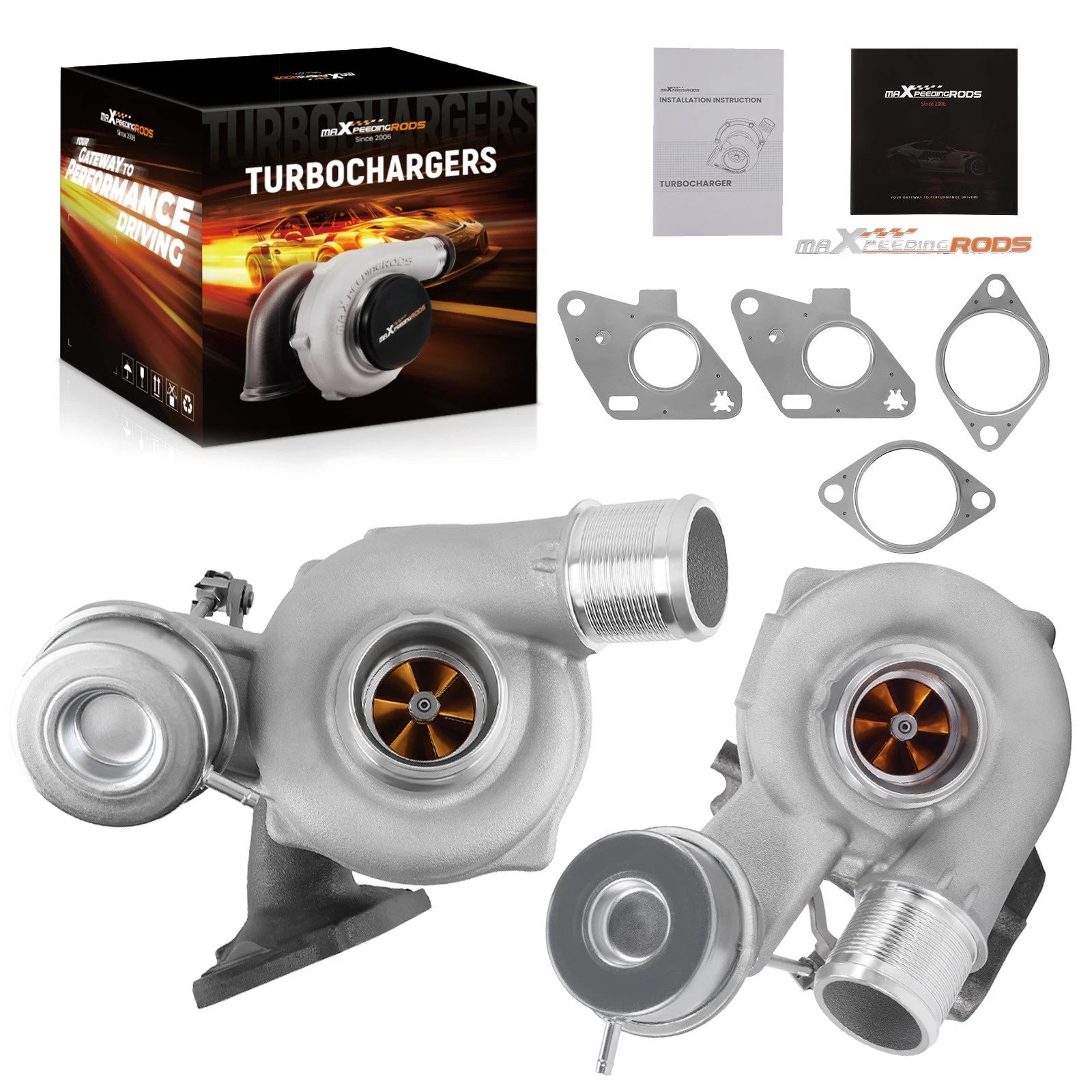 Upgraded Billet Turbo for Ford F150 2015–2018 2.7L EcoBoost FL3Z-6K682-D/E