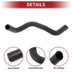Radiator Hose for Toyota Tacoma 2.7L (2005–2015) No. 16572-75241 Rubber Black
