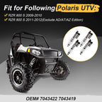 Set of 2 Performance Air Shock Absorbers for Polaris RZR S 800 EFI (2009–2012)