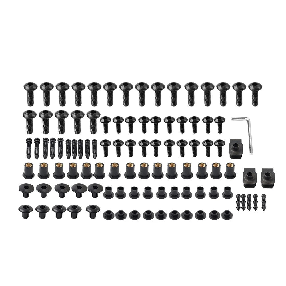 Fairing Bolts Kit for Honda GL1800 Goldwing (2001–2017) - Black