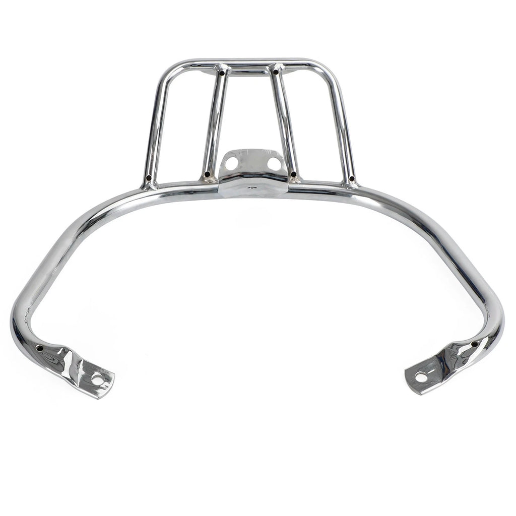 Sloped Rear Rack Carrier Pannier Chrome for Vespa Sprint Primavera (50-150)