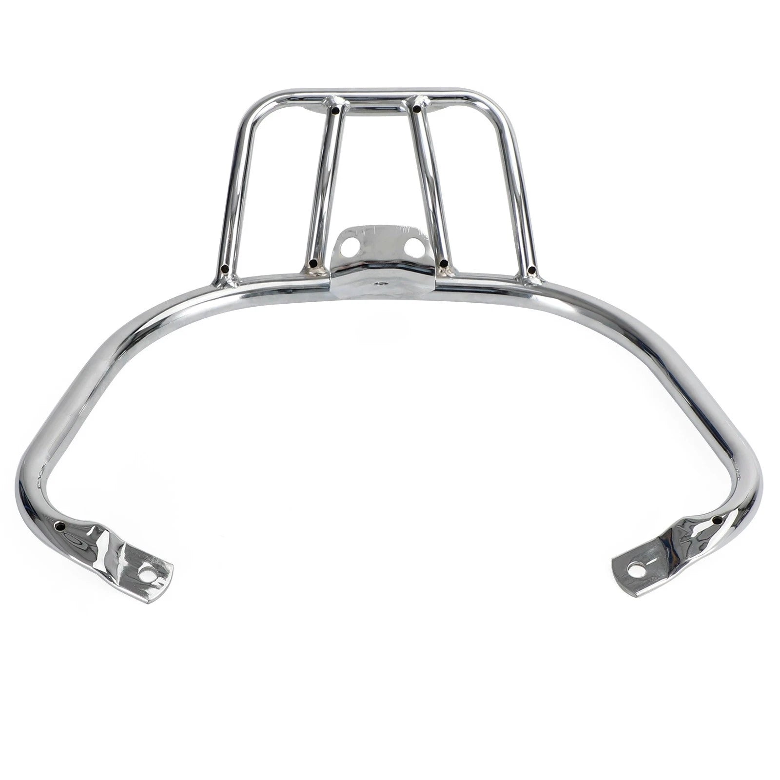Sloped Rear Rack Carrier Pannier Chrome for Vespa Sprint Primavera (50-150)