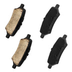 Rear Ceramic Brake Pads with Hardware for Toyota Venza (2009–2016)