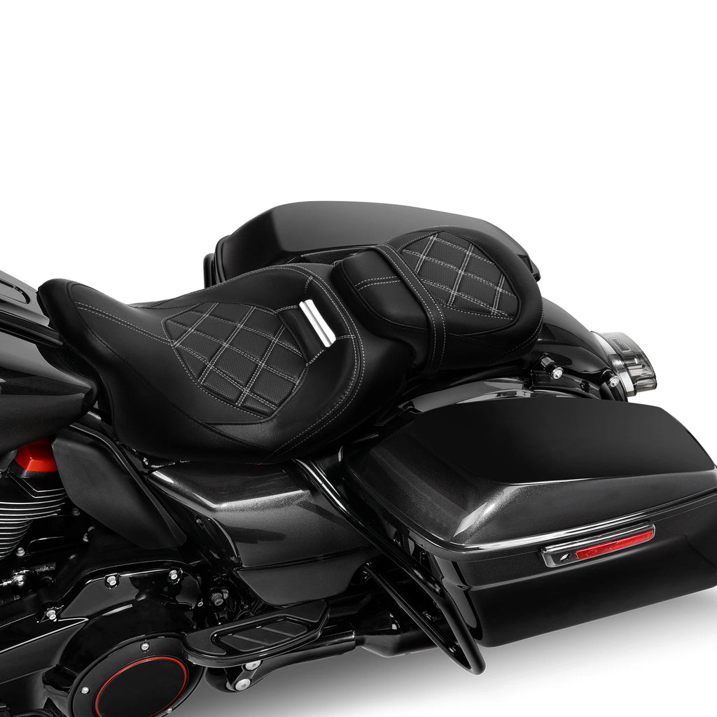 Low-Profile Rider Seats for Harley CVO Road Glide (2009–2023)