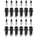 Set of 12 Double Platinum Spark Plugs for Audi A8 Quattro, Phaeton (2004–2006)