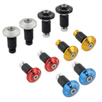 Set of 2 Aluminum Handlebar End Caps for Suzuki GSXR600 GSXR750 GSXR1000 GSXR1300