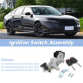 Ignition Lock Cylinder W/ 2 Key for Honda Accord L4 2.0L (2014–2017)