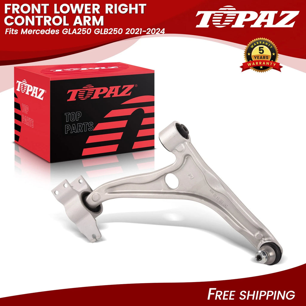 Front Lower Right Control Arm for Mercedes GLA250 GLB250 (2021–2025)