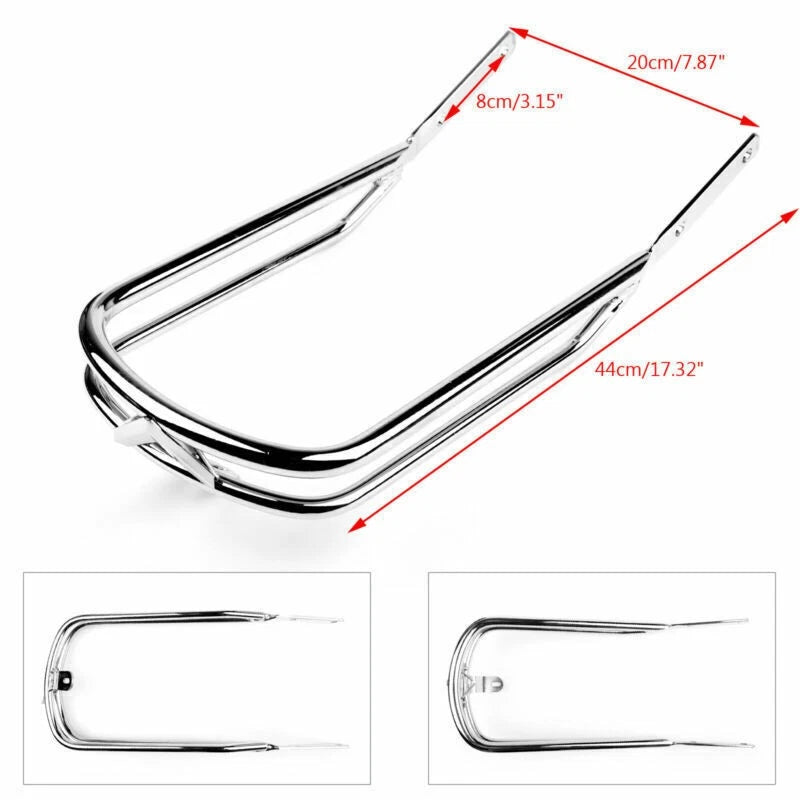 Front Fender Bumper Guard Bar for Harley FLSTF EFI Softail Electra Glide (2000–2017)