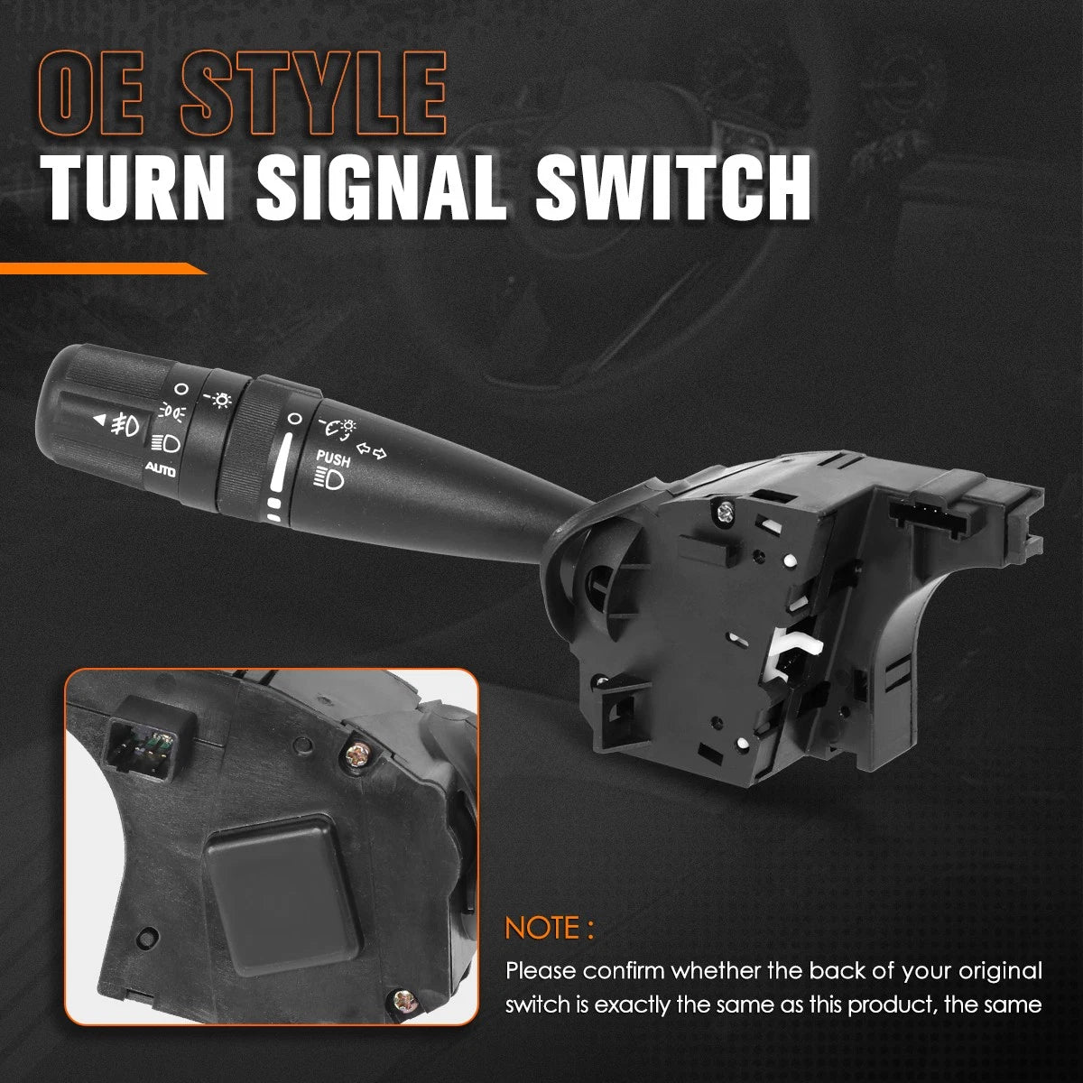 Turn Signal Fog Light Switch for Dodge Avenger Journey Sebring Compass Wrangler (2008–2017)
