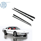 Set of 4 Window Sweep Weatherstrip Felt Seal Kit for Chevy Corvette (1984–1989)