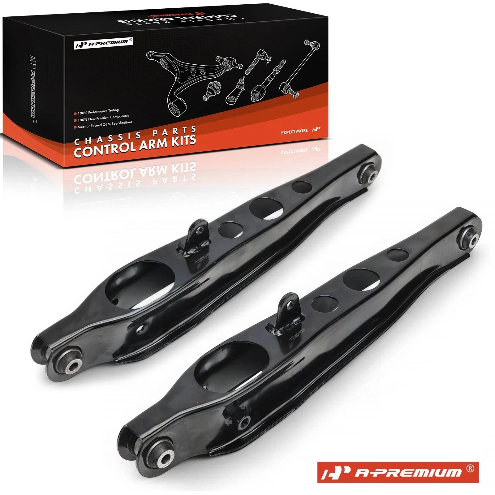 2X Rear Lower Control Arm for Honda CR-V (1997–2001)